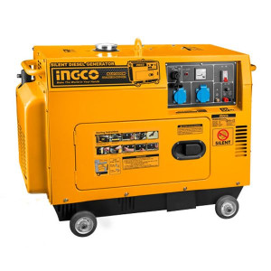 Silent diesel generator