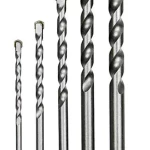 5 Pcs masonry drill bits set