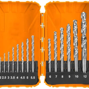 15 Pcs HSS m2 drill bits set